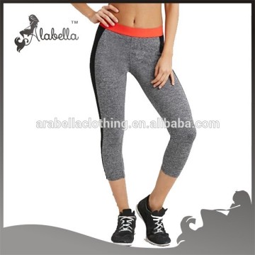 Wholesale yoga capri yoga pants with leggings fabric