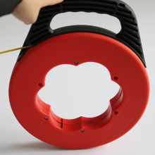spring head fish tape cable pusher