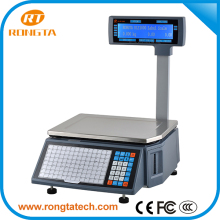 New label scale promotion 15KG/30KG electronic scale high data storage barcode printing scale