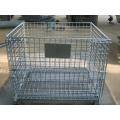 Cage de stockage en acier pliable pliable à prix de vente entier