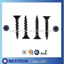Popular Hardware 3.5*25mm Plasterboard Galvanized Screws for Sheetrock