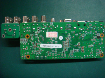 2 Ch D1, 6 Ch Cif Real-time H.264 Dvr Pcb Circuit Board Assembly