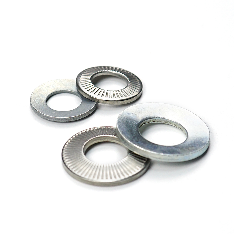 ISO9001 passed round / square external teeth serrated lock washers