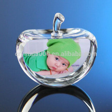 DIY k9 crystal photo apple photo baby gift