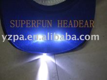 distance LED light cap