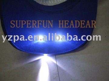 distance LED light cap