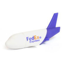 Airplane Shape Customized Usb Flash Drive , Air Company Promotional Gift Usb Memory Stick