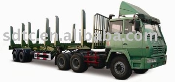 Wood Transporting Semi-trailer