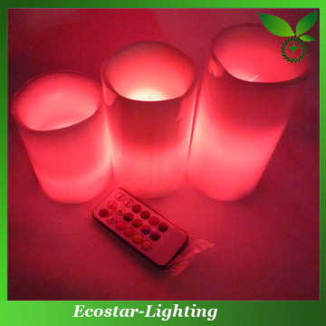 Remote Control LED Changing Color Candles