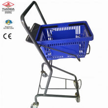 Metal moving carry basket cart