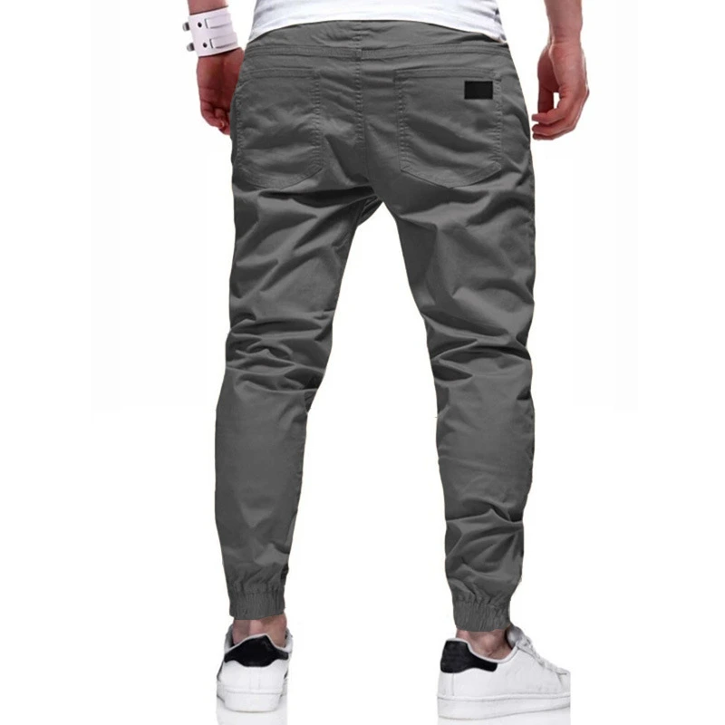 New Men Outdoor Hiking Winter Bland Plain Casual Sport Running Jogger Pant