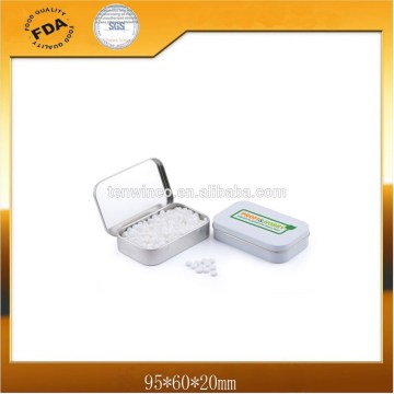 Rectangle Mint Tin Box with Hinge