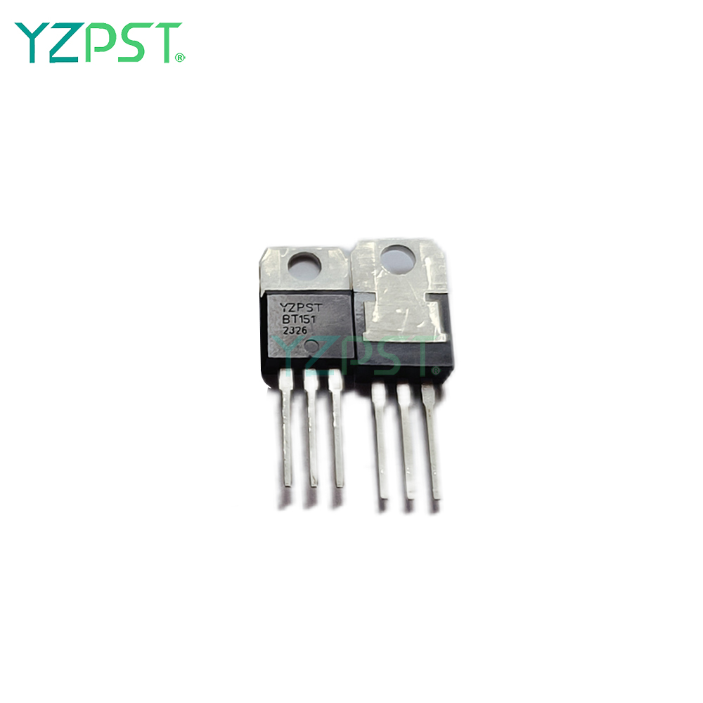 12A TO-220 BT151 SCRs series is suitable to fit all modes of control