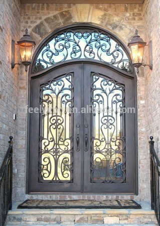 main entrance double doors /metal entrance door