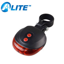 Waterproof Rear Bicycle Light 9 Mode Safe Warning LED Laser Bike Rear Light