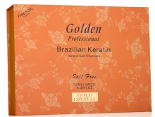 Professional Fragrant Hair Golden Keratin Straighting Treatment Cream