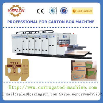 corrugated carton box packaging machinery in hebei