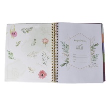 Customizable Printing Spiral Notebook Gift Set with Color Index Tabs - FSC Certified