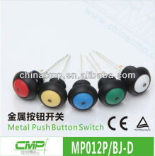 The Lowest Price 12mm Waterproof Push Button,N.O Momentary Mirco Push Button Switch