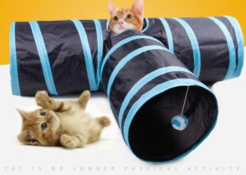 Folding 3 cat tunnel