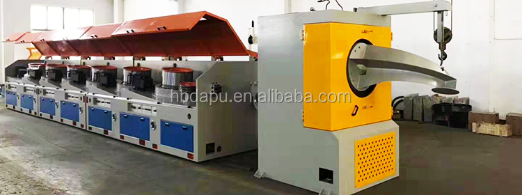 Factory price high speed straight line wire drawing machine