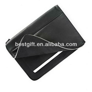 wholesale cheap leather laptop cases sleeves zipper closure