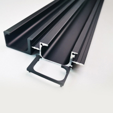 Invisible G Shape Aluminium Cabinet Handle with Cover