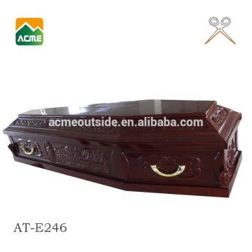 AT-E246 luxury pet coffins wholesale supplier