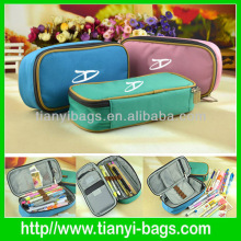2014 promotional polyester pencil case pen bags pen pocket