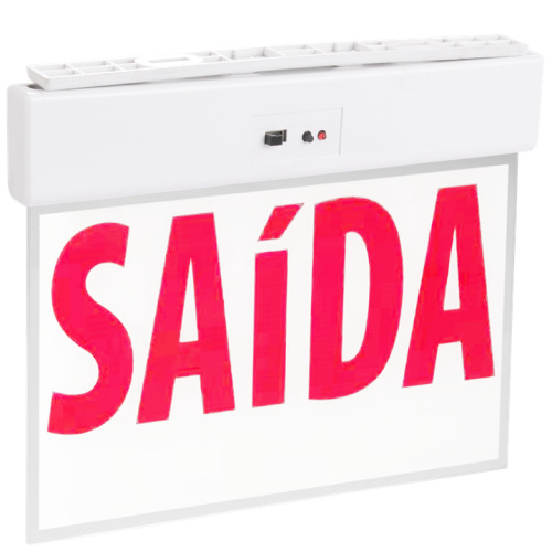 Red Letter Exit Sign LED Emergency Light