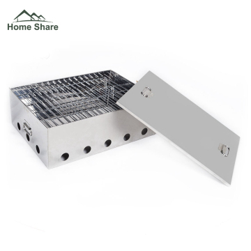 Factory Supply  hot sale bbq smoker box charcoal smoker charcoal smoker box