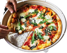 Bio-degradable Bagasse Pulp Pizza Packaging Box Pizza Boexes