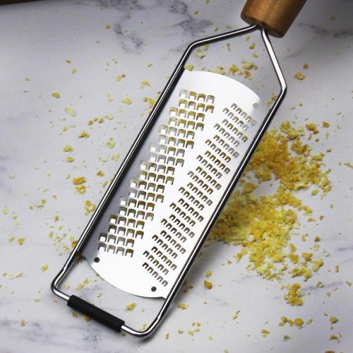 Handheld Stainless Steel Chocolate Grater with Cheesecloth