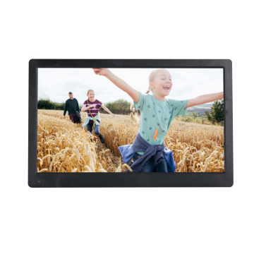 17 Inch IPS Screen Digital Photo Frame with Video Loop Playback