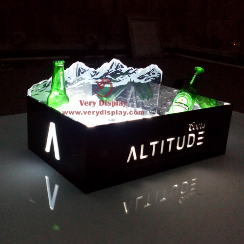 Led Champagne Ice Bucket Modern