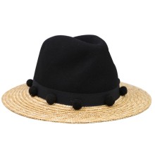 Spring western straw panama hot sale lady hat