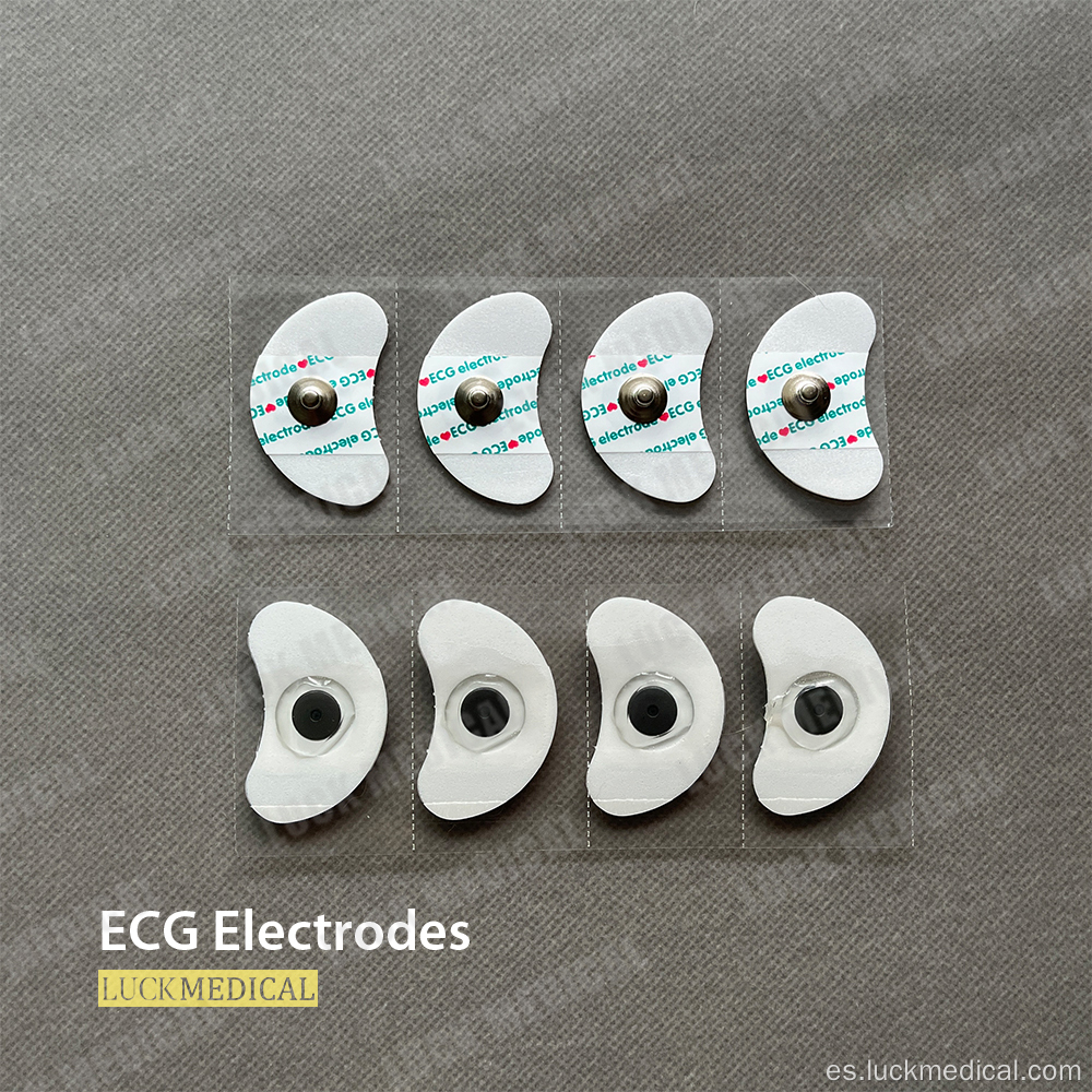 Almohadillas de electrodo ECG ECG desechables ECG