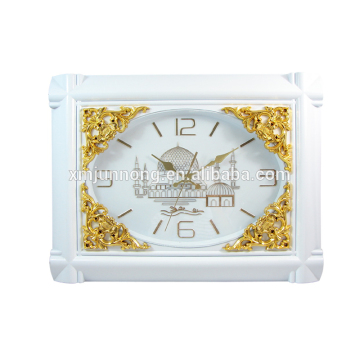 Rectangular Antique Old Time Design Decorative Quartz Analog Time Clock