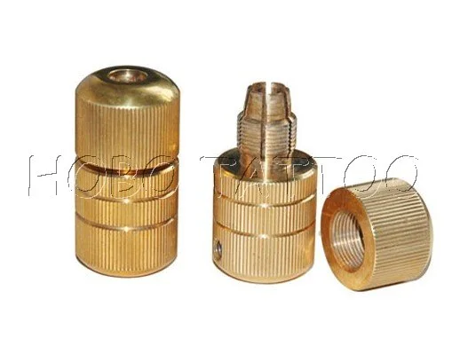 22*50mm Brass Machine Self-Lock Tattoo Grips Cartridge Supplies