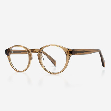 Modern Round Acetate Men's Optical Frames