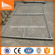 Diamond weave chain link fencing