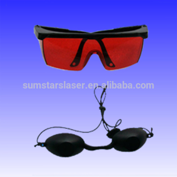 red plastic laser eye protection safety glasses/ eye protection glasses for laser