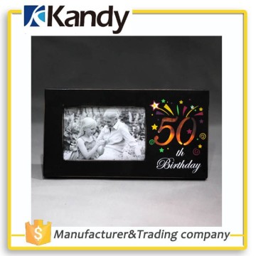 Kandy UniK 3d photo frame,classical adult photo frame,50th happy birthday photo frame