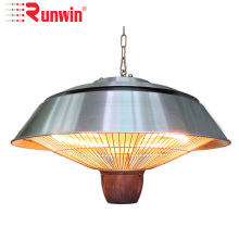 Outdoor Ceiling Fan Heater: Electric Halogen Infrared Radiator Patio Heater with Battery