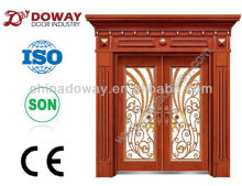 luxur imitate copper main door designs