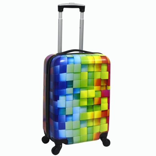 Cabin Size PC Printing Hard Shell Luggage