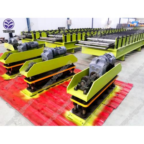 30m/min trapezoid roof sheet roll forming machine.