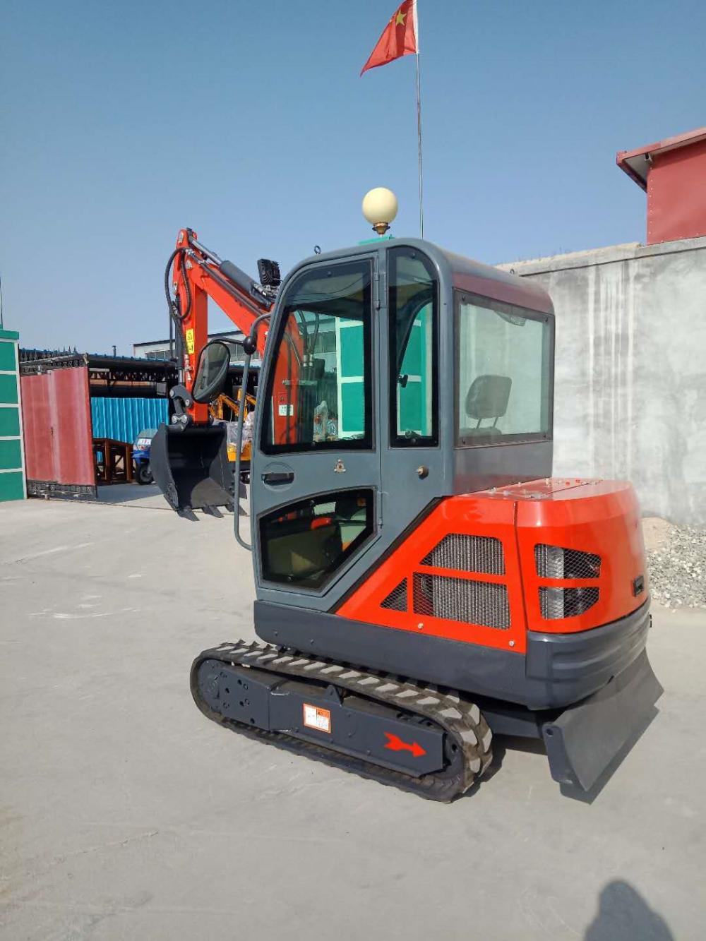 Digger penggali mini 2ton dengan CE untuk ladang