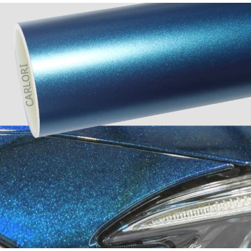 Mattes metallisches blaues Auto Wrap Vinyl