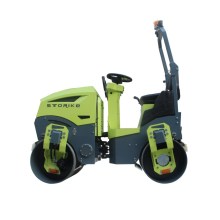 Ride-on Variable plunger pump road roller